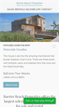 Mobile Screenshot of barrierbeachproperties.com